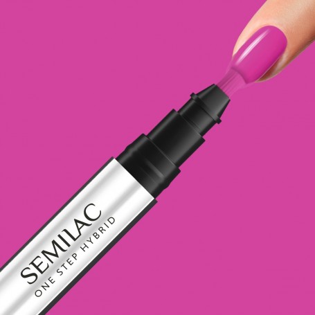 Semilac One Step Hybrid Pink Purple S685 3ml