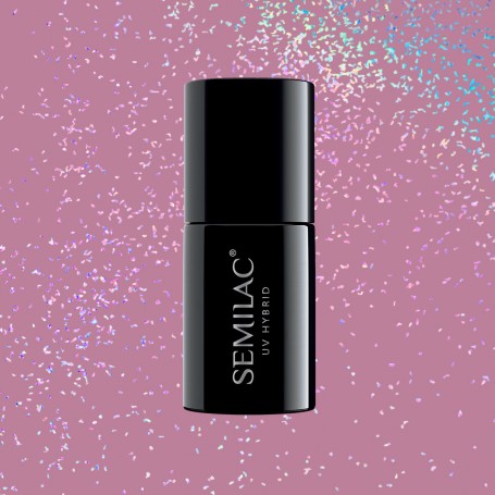 Semilac nº319 - Shimmer Dust Pink