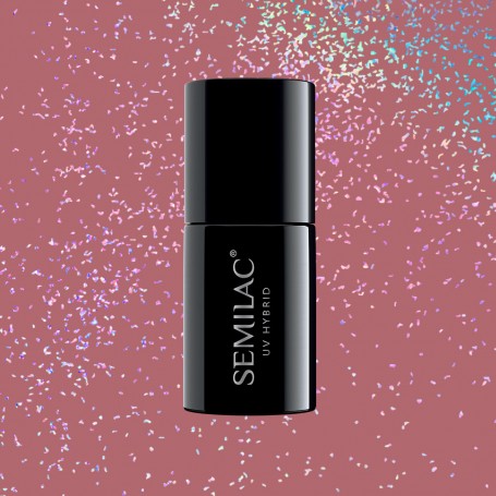 Semilac nº321 - Shimmer Dust Caramel