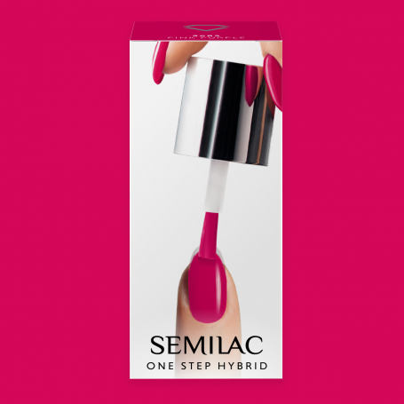 S685 Semilac One Step Hybrid Pink Purple 5ml