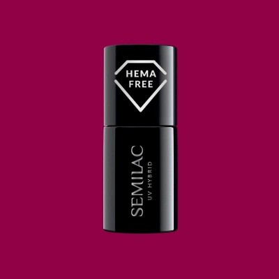 Semilac nº436 - Powerful Burgundy