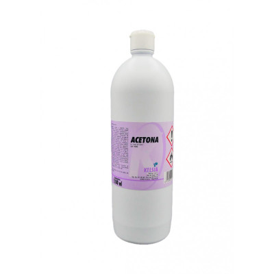 Acetona pura 1000 ml.